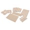Prime-Line Furniture Felt Pad Assortment, Self-Adhesive Backing, Beige, Round 181 Pack MP76582 - alternate 1